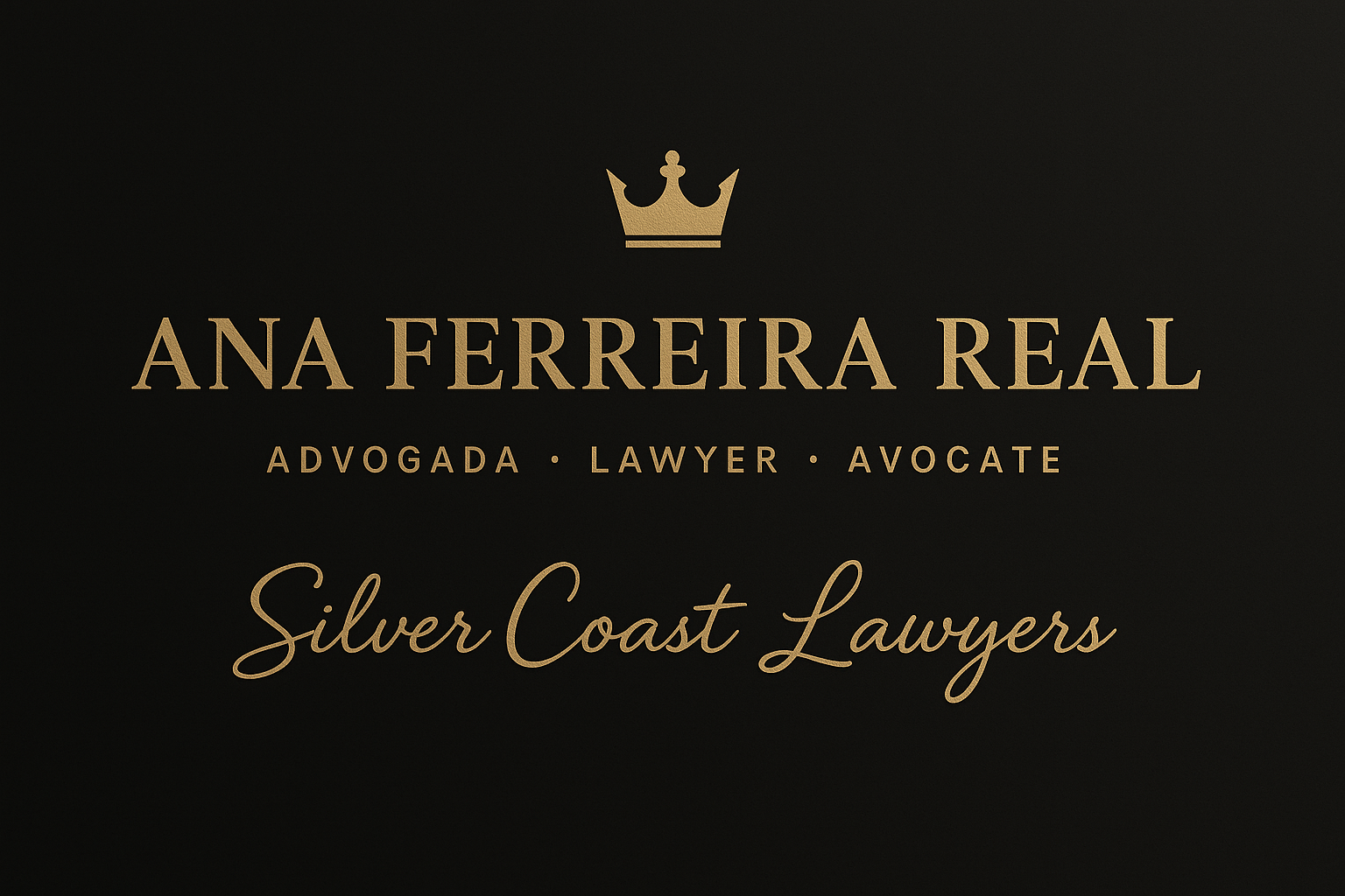 Ana Ferreira Real — logótipo